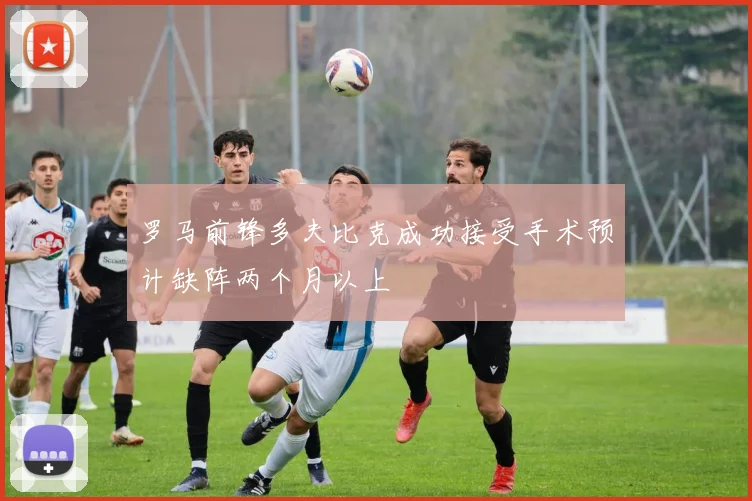 罗马前锋多夫比克成功接受手术预计缺阵两个月以上
